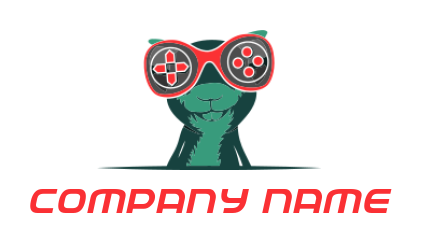 games logo online otter wearing console pad 